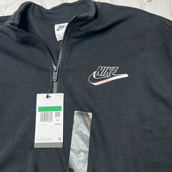 Nike easy fleece half zip sweatshirt - Picture 3 of 5